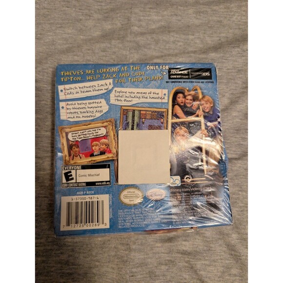 Suite Life of Zack & Cody Tipton Caper - Nintendo Game Boy Advance Sealed - Picture 2 of 4
